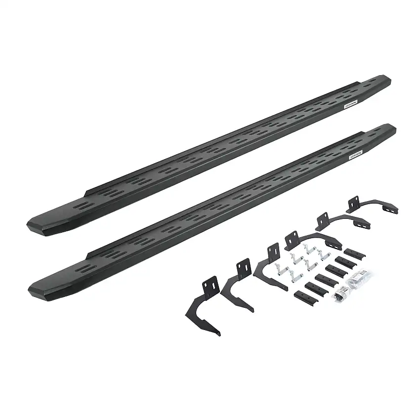 Go Rhino 69609980PC RB30 Running Boards with Mounting Bracket Kit