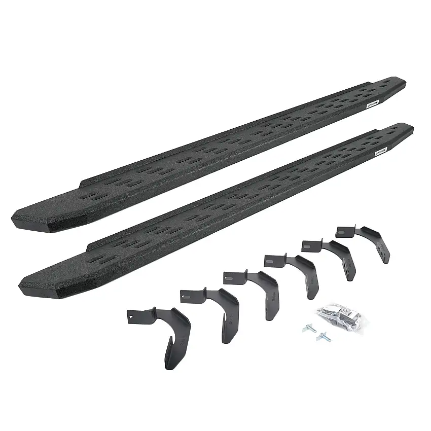Go Rhino 69612680T RB30 Running Boards with Mounting Bracket Kit