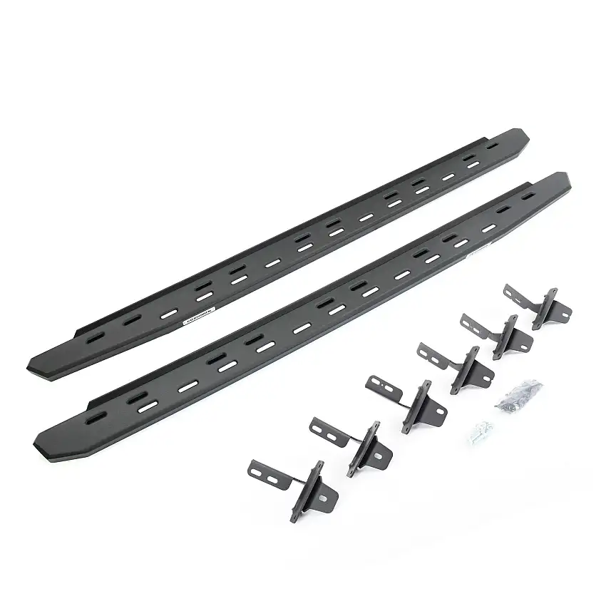 Go Rhino 69612973SPC RB30 Slim Line Running Boards with Mounting Bracket Kit
