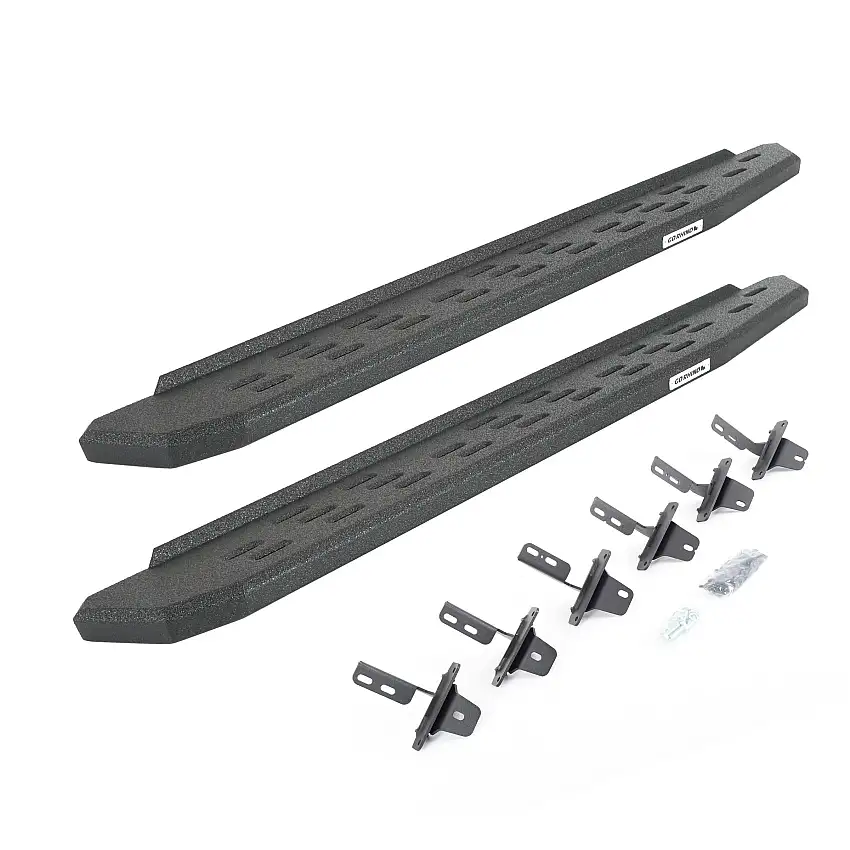 Go Rhino 69613157T RB30 Running Boards with Mounting Bracket Kit