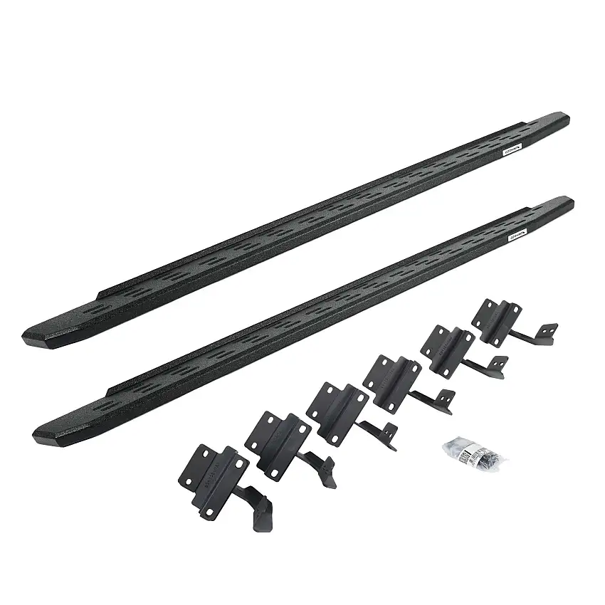 Go Rhino 69615087T RB30 Running Boards with Mounting Bracket Kit