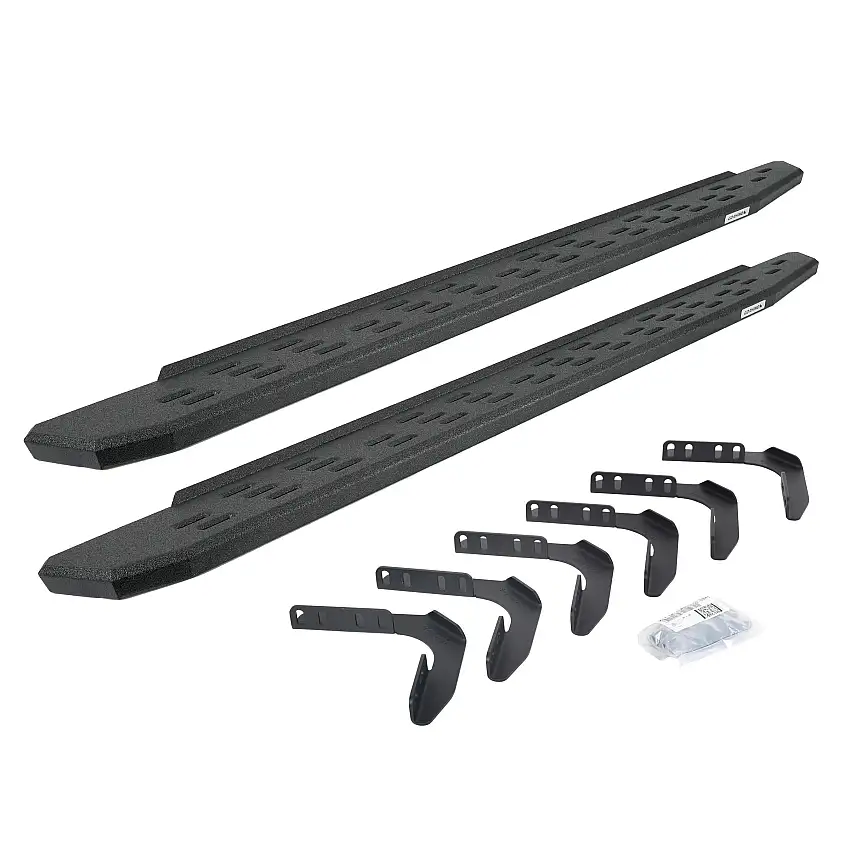 Go Rhino 69617680T RB30 Running Boards with Mounting Bracket Kit