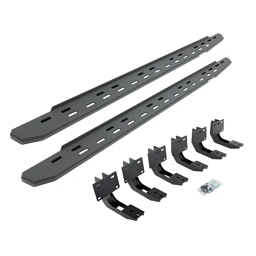Go Rhino 69630680SPC RB30 Slim Line Running Boards with Mounting Bracket Kit