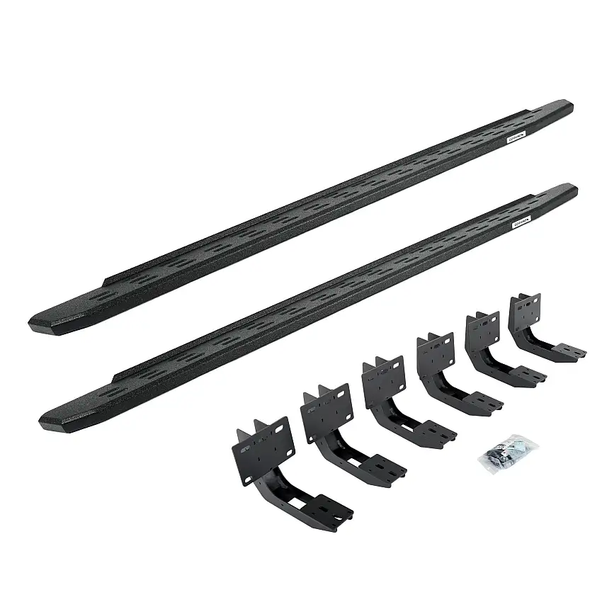Go Rhino 69630687T RB30 Running Boards with Mounting Bracket Kit
