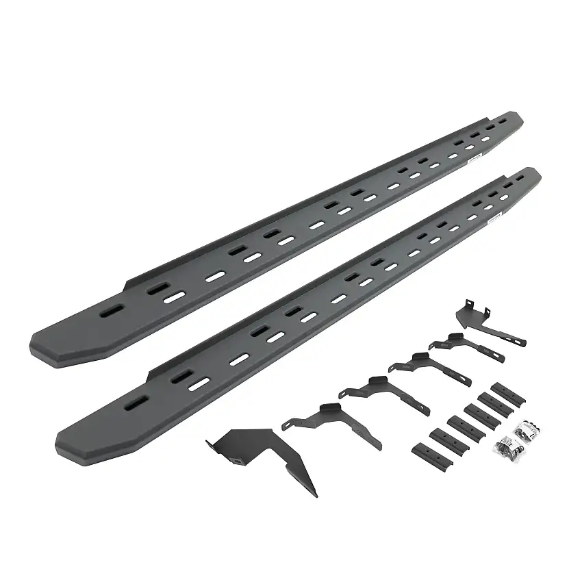 Go Rhino 69636880SPC RB30 Slim Line Running Boards with Mounting Bracket Kit