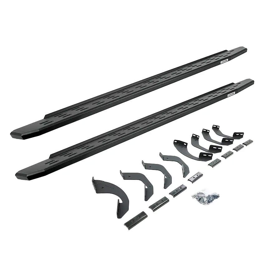 Go Rhino 69643973PC RB30 Running Boards with Mounting Bracket Kit