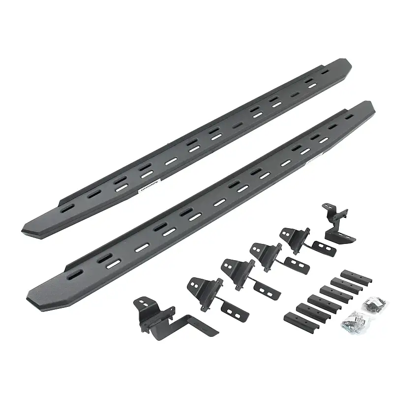 Go Rhino 69650568SPC RB30 Slim Line Running Boards with Mounting Bracket Kit