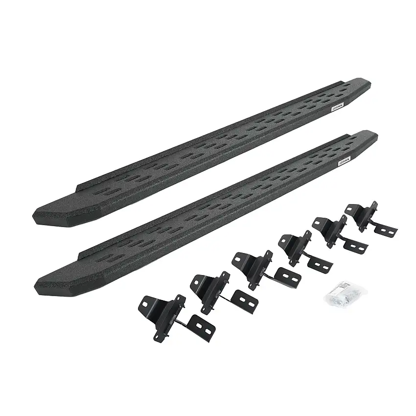 Go Rhino 69650673T RB30 Running Boards with Mounting Bracket Kit