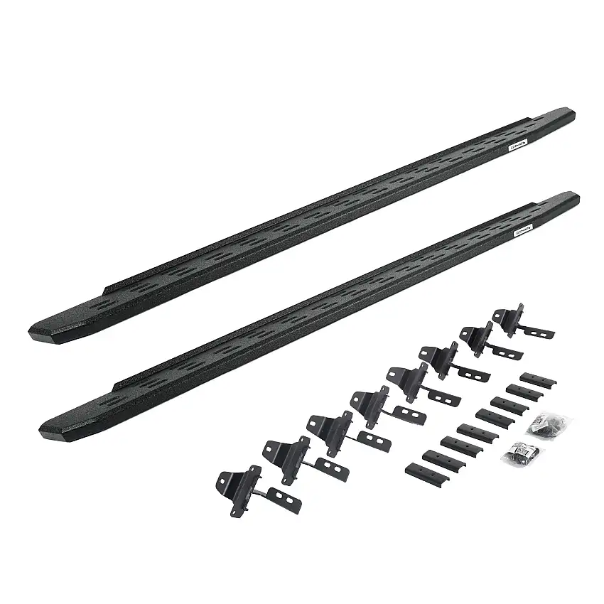 Go Rhino 69651687T RB30 Running Boards with Mounting Bracket Kit