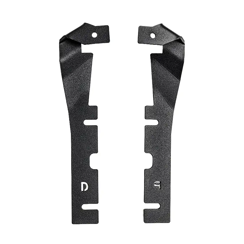 Go Rhino 732335T XE Hood Hinge Cube Light Mounts - 11-18 Ram 1500/19-24 Ram 1500 Classic