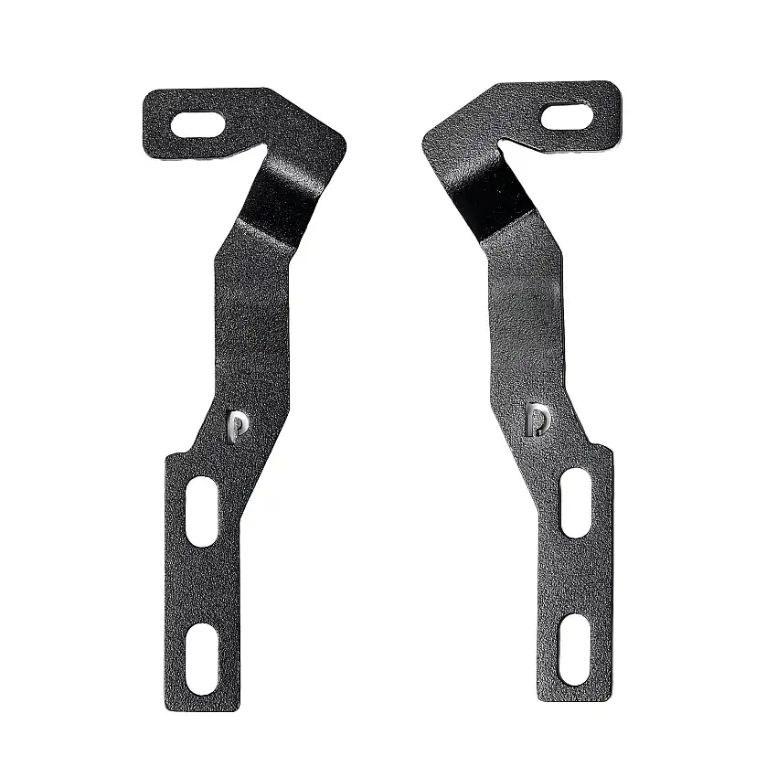 Go Rhino 732370T XE Hood Hinge Cube Light Mounts - 2016-2023 Toyota Tacoma