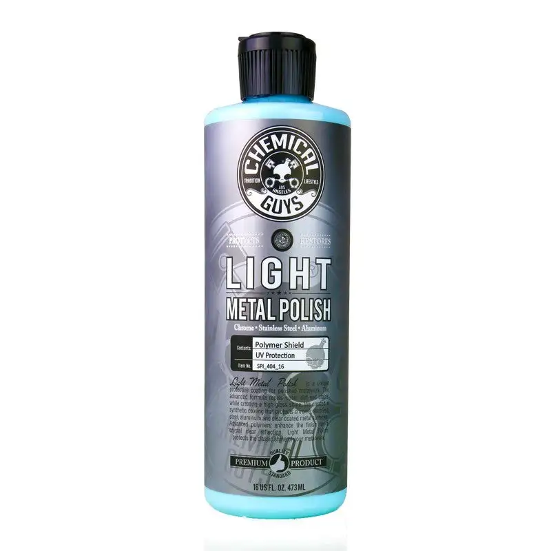 Chemical Guys Light Metal Polish - 16oz - case of 6