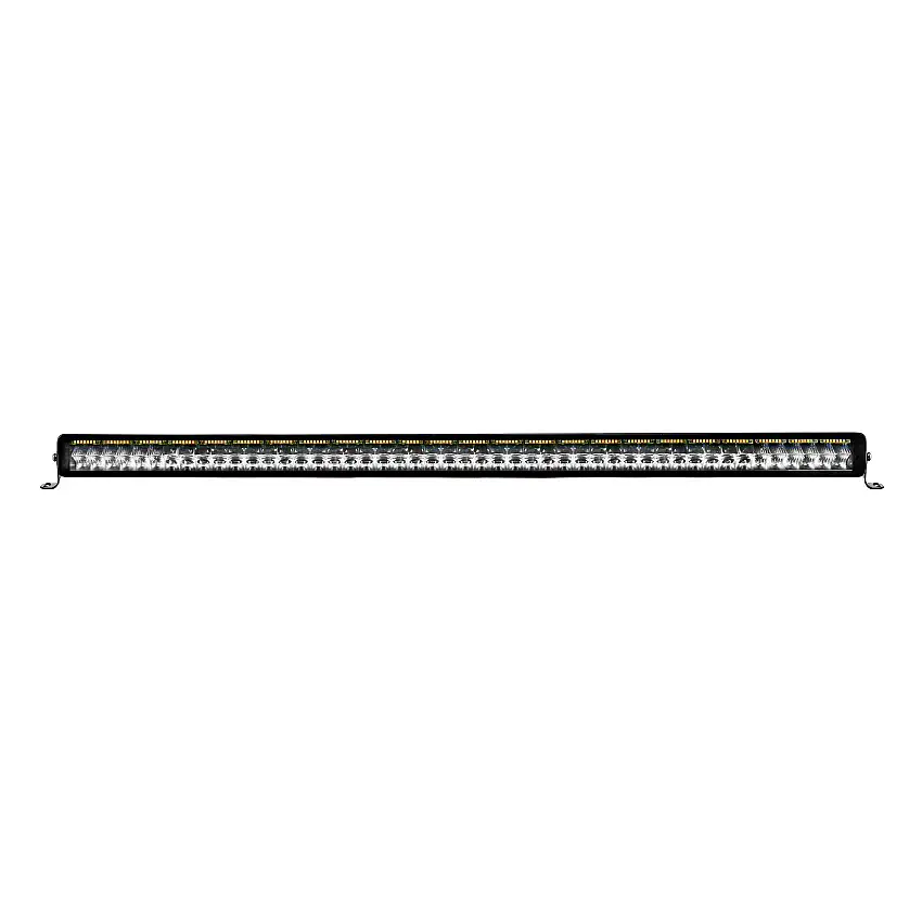 Go Rhino 754805012CDS Blackout Combo Series - DOUBLELINE 50" Double Row Light Bar w/Amber LEDs