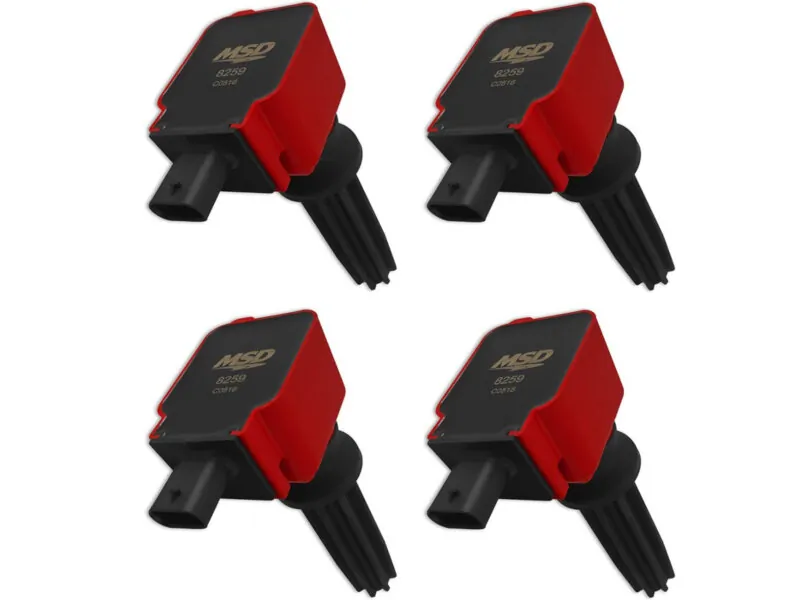 2013-2017 Ford Focus ST/RS MSD Red Ignition Coil Pack | 825944