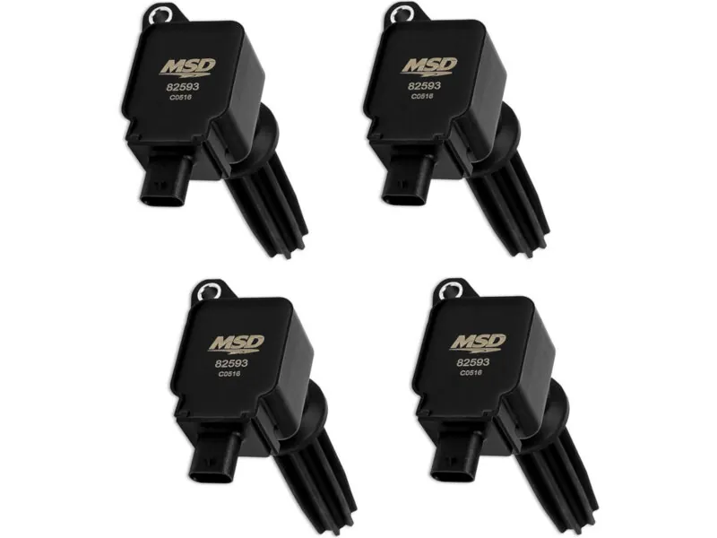 2013-2017 Ford Focus ST/RS MSD Black Ignition Coil Pack | 825943