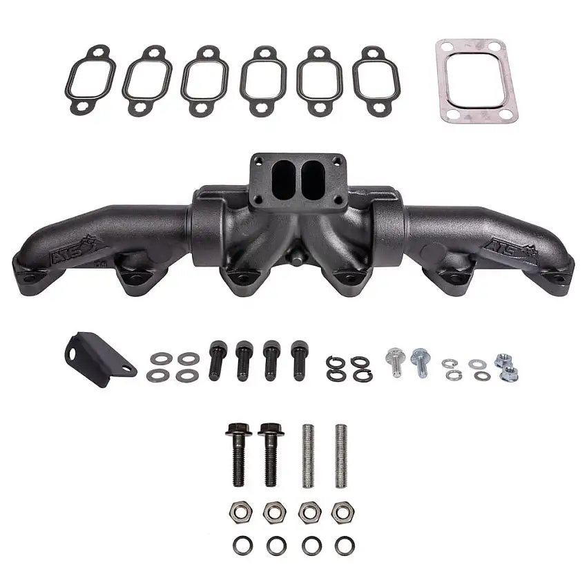 ATS Pulse Flow 3 Piece Exhaust Manifold Kit (T3) 94-98 Ram 5.9L Cummins