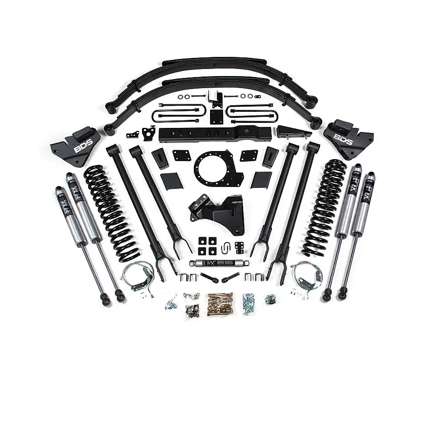 BDS Suspension 8" Lift 4 Link System 17-19 Ford 6.7L Powerstroke