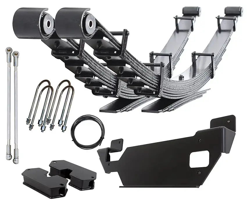 Carli 1" Lift Full Progressive Leaf Spring Pack 13-18 Ram 3500 With Auto Level Air Suspension