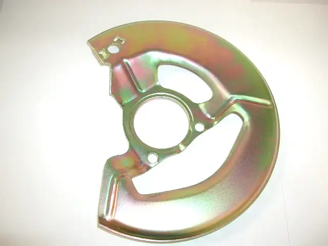 SHIELD-BRAKE BACKING-RIGHT FRONT-GOLD-76-82 (#E3081R)