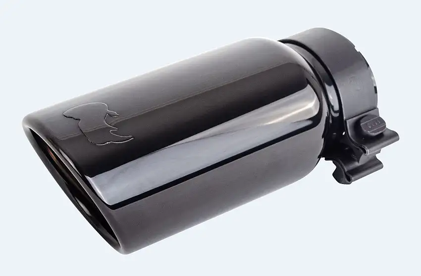 Go Rhino GRT25414BC Black Chrome Stainless Steel Exhaust Tip