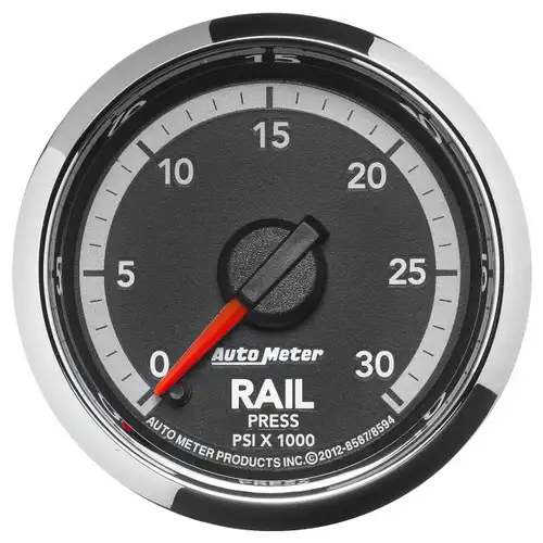 AutoMeter GAUGE, RAIL PRESS, 2 1/16", 30KPSI, DIGITAL STEPPER MOTOR, RAM GEN 4 FACT. MATCH 8594