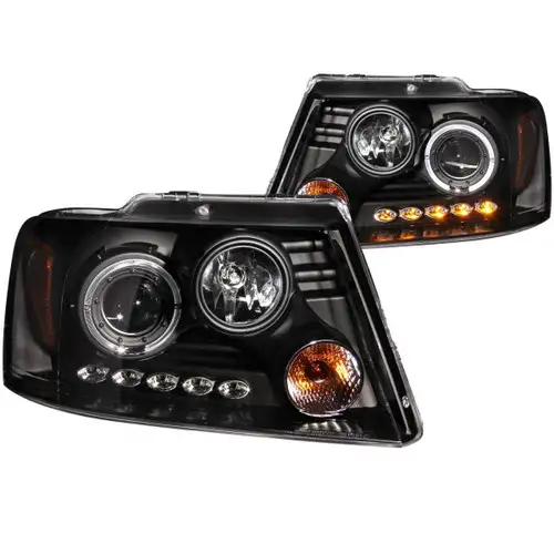 Anzo USA Projector Headlight Set w/Halo 111028