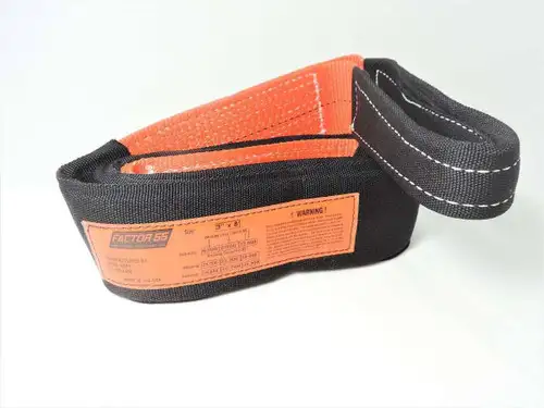 Factor 55 Tree Saver Strap 8 Foot 3 Inch Black/Orange