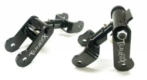 TeraFlex Toyota FJ60/ FJ70/FJ80 Front Or Rear Revolver Shackle Kit 2.5 Inch Pair