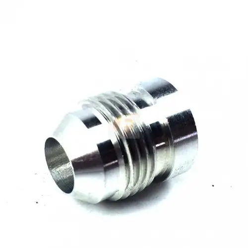Fleece Performance -8AN Aluminum Male Weld Bung 1/2 inch Register 3/4 inch OD