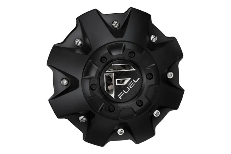Fuel Wheels Matte Black 6-Lug Center Cap | 1001-63-B