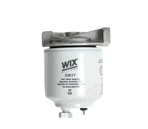 Fuel Filter Housing Kit - Aftermarket Header / Base & WIX Fuel Filter - IDI Ford 6.9 / 7.3 Diesel