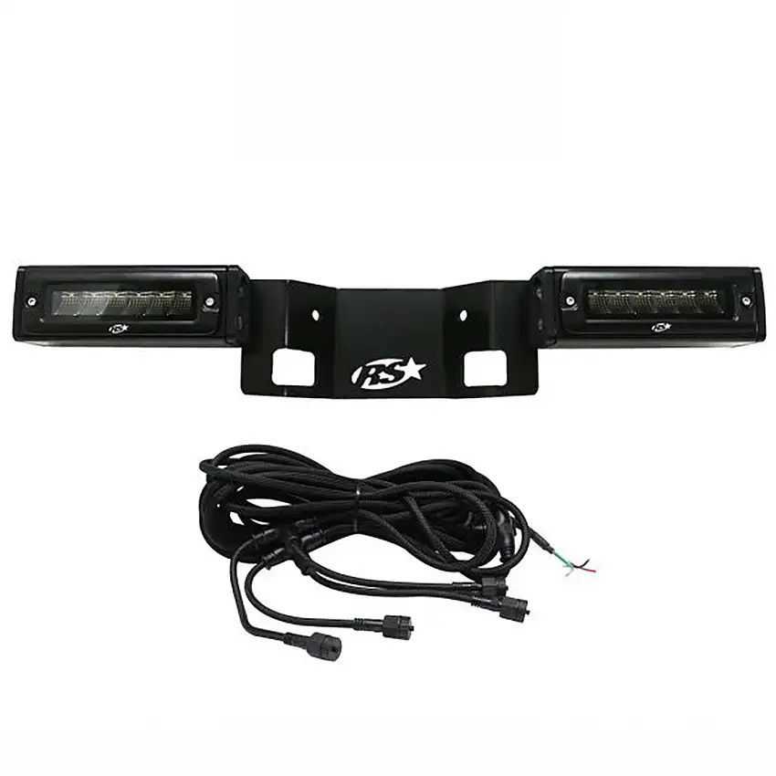 Race Sport Lighting Hitch Bar Reverse 7" LED Light Blacked Out 20-23 Jeep Gladiator JT
