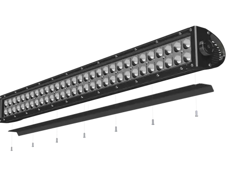 ZROADZ Noise Cancelling Wind Diffuser for (1) 50 Inch Straight LED Light Bar