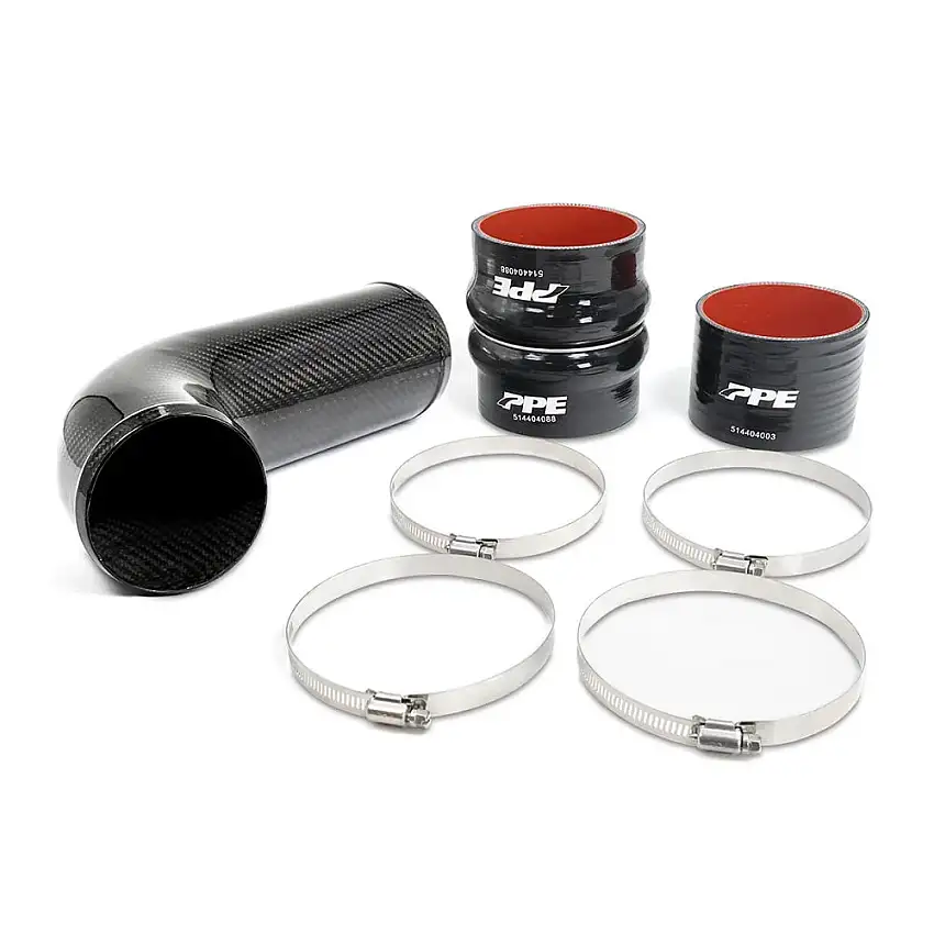 PPE Performance Zilla Carbon Fiber Turbo Inlet Tube 17-19 GM 6.6L Duramax L5P