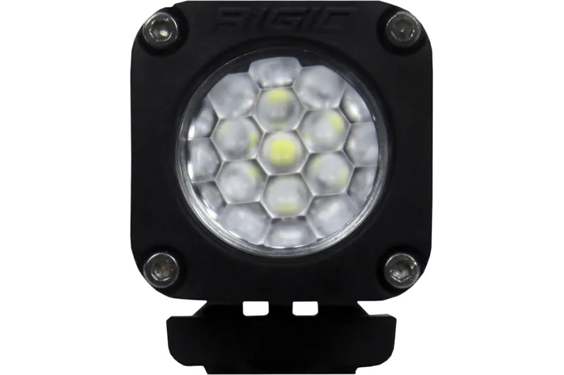 Rigid Industries 1x2 inch Ignite Series Surface Mount White Flood Diffused Off-Road LED Light (Black) | 20531