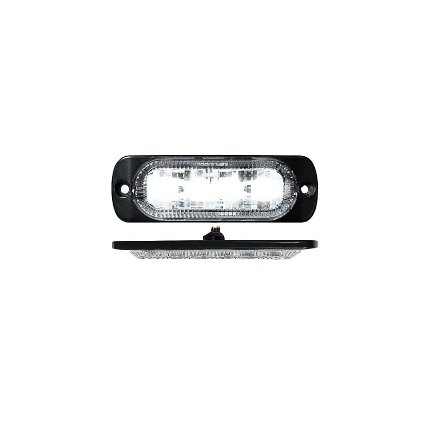 Race Sport Lighting Ultra Slim 4-LED Flush Mount 19-Flash Strobe Light