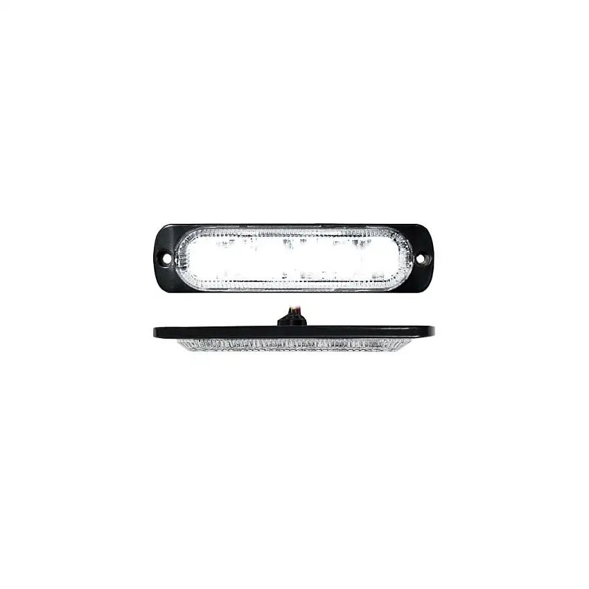 Race Sport Lighting Ultra Slim 6 LED Flush Mount 19-Flash Strobe Light