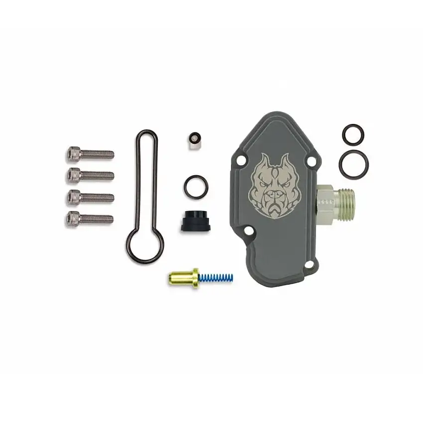 Sinister Diesel Blue Spring Kit with Billet Spring Housing (Grey) 03-07 6.0L Ford Powerstroke
