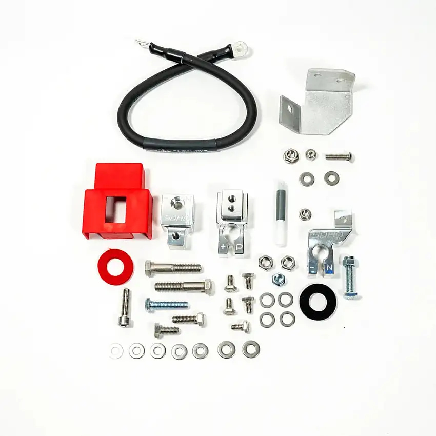 SDHQ Built Complete Billet Single Battery Terminal Distribution Kit 19-23 Ram 2500 / 3500