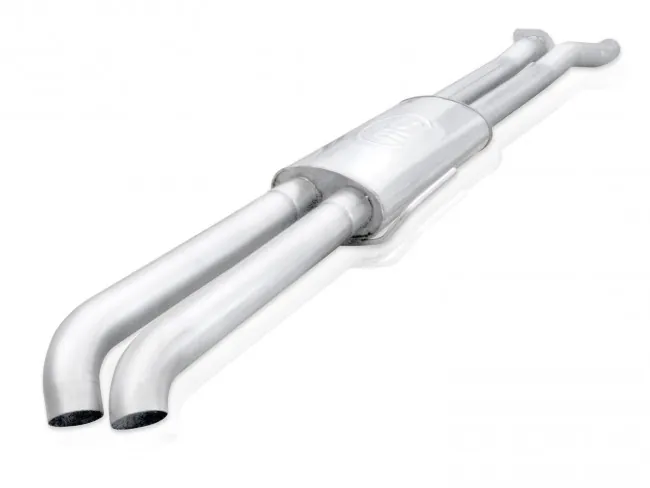 2017-2020 Ford Raptor 3.5L EcoBoost Stainless Works 3 inch Dumped Cat-Back Exhaust Kit | FTR17CBDP