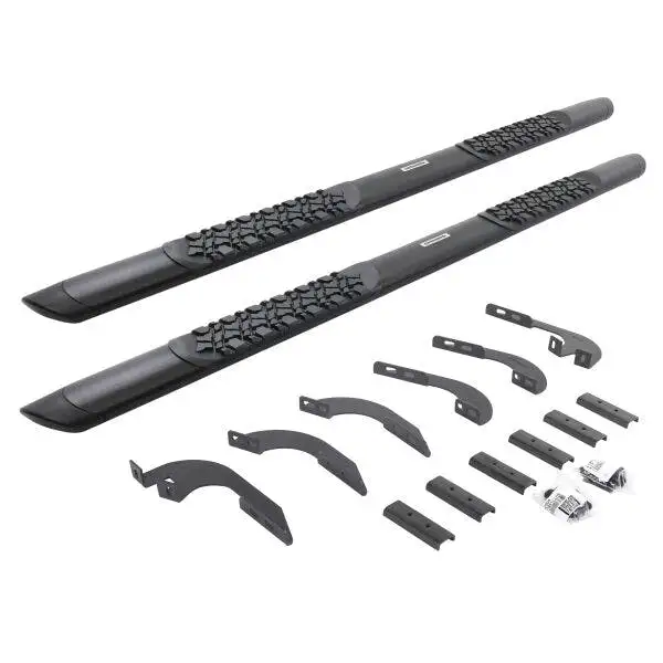 Go Rhino V3443280T V-Series V3 Aluminum Side Steps and Mounting Brackets Kit