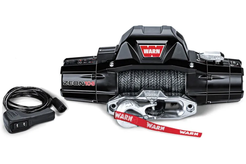Warn Zeon 10-S 10,000lb Winch with Synthetic Rope | 89611