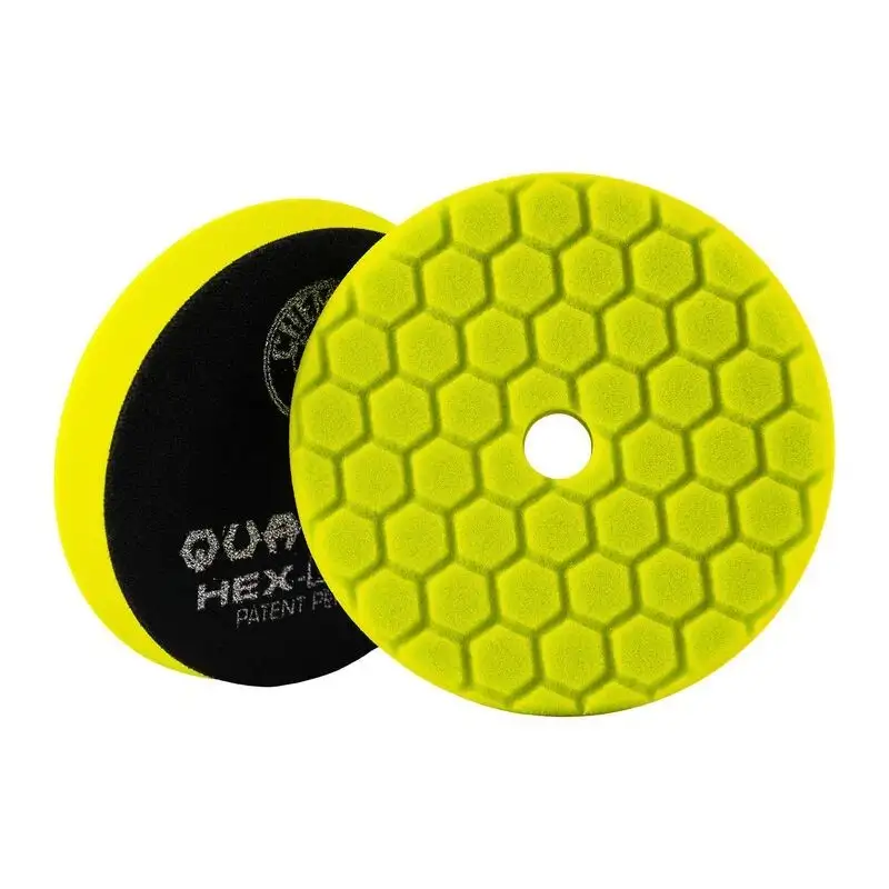 Chemical Guys Hex-Logic Quantum Heavy Cutting Pad - Yellow - 5.5in - Case of 12