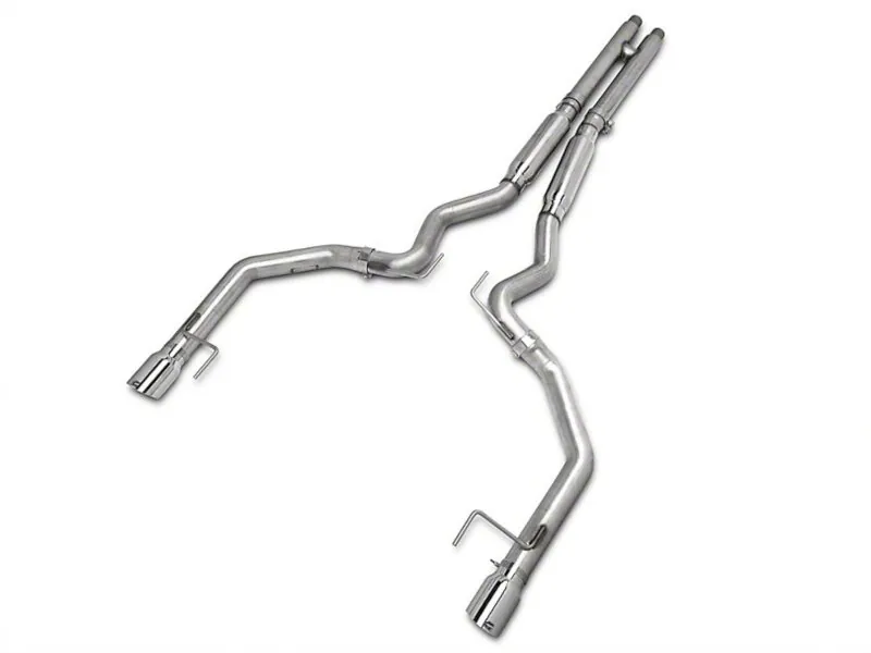 2015-2017 Ford Mustang GT AWE Track Edition Cat-Back Exhaust System with Chrome Silver Tips | 3020-32028