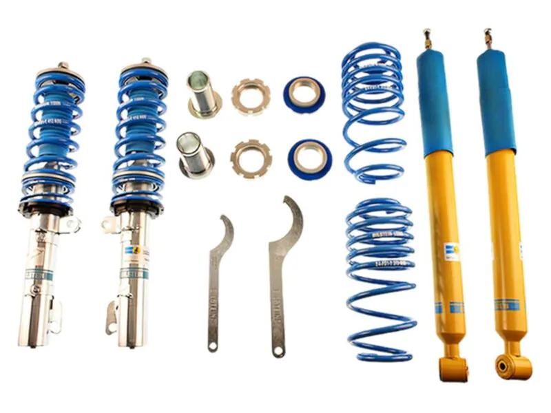 2013-2018 Ford Ford Focus ST Bilstein Front & Rear Adjustable Monotube Coilover Kit | 47-232952
