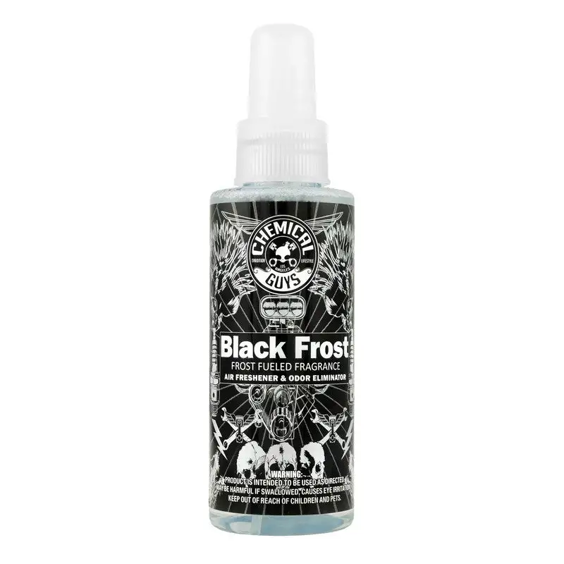 Chemical Guys Black Frost Air Freshener & Odor Eliminator - 4oz - case of 12
