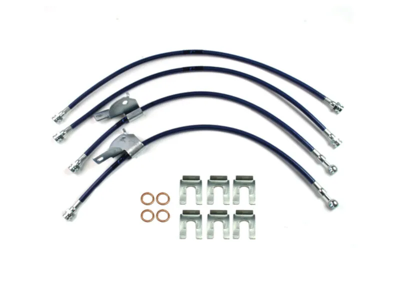 2013-2014 Ford F150 Crown Performance Stainless Steel Brake Line Kit (0-2 inch of Lift) FORD97FR