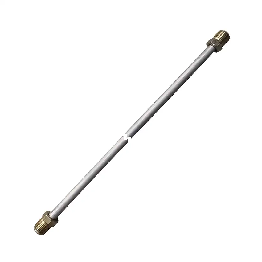 1/4" Tubing 40 Inches Long With 7/16-24 Fittings Each End OE Steel