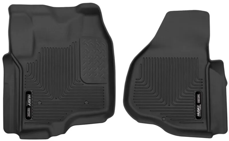 2011-2016 Ford F250 & F350 Husky X-Act Contour Front Floor Mats | 53321