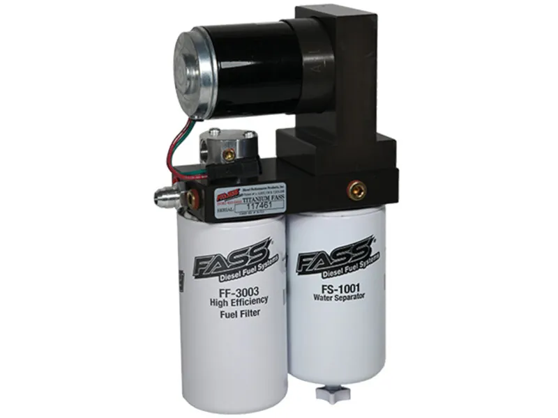 2011-2016 Super Duty 6.7L Powerstroke FASS Titantium Series Diesel Fuel Separator - Feeds Factory Fuel Pump (Stock-600 HP) TS F17 165G